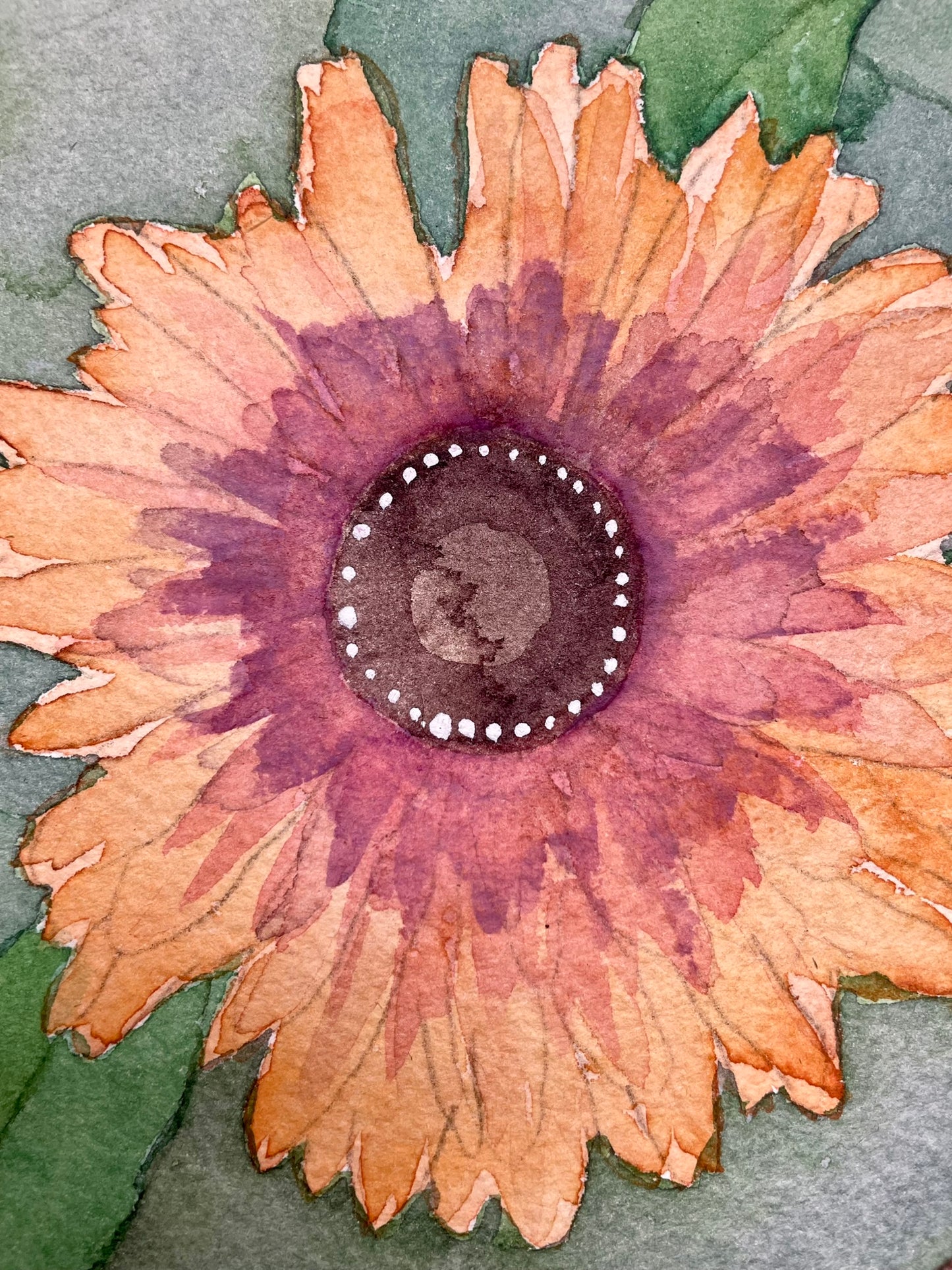 Fox Among the Sunblooms | Original Painting