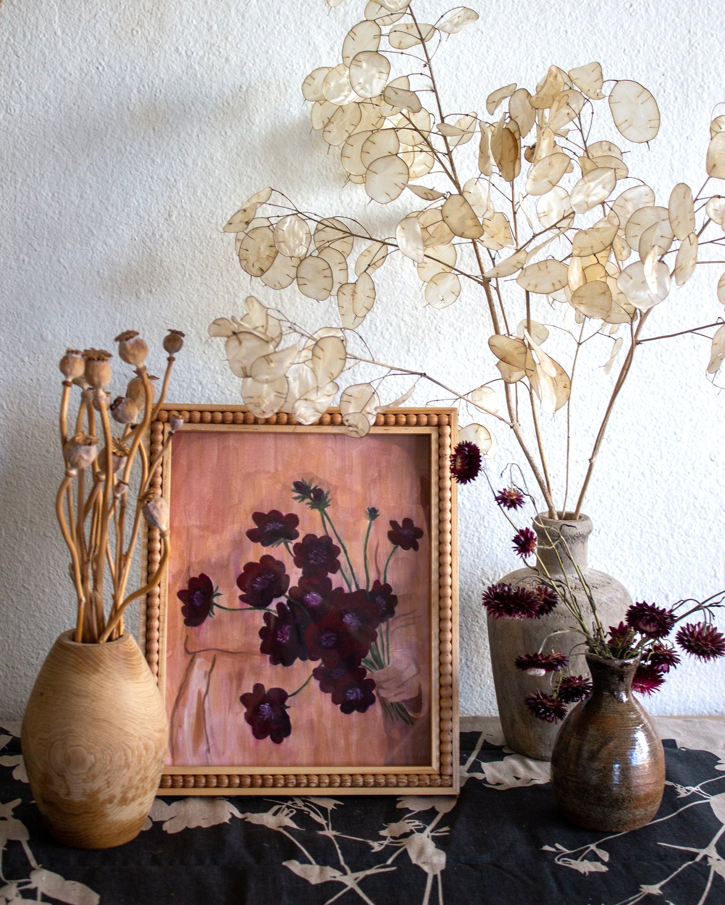 Chocolate Cosmos | Original Painting