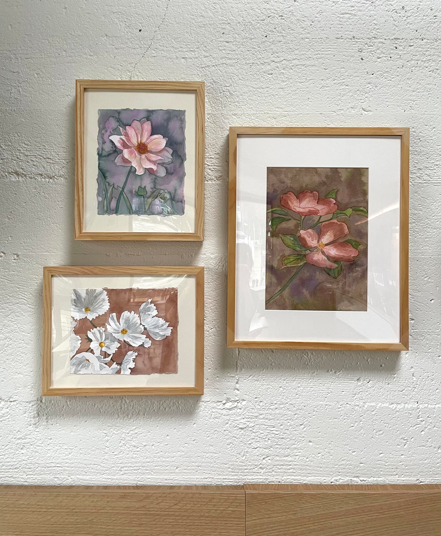 Dahlia (pink) | Original Painting