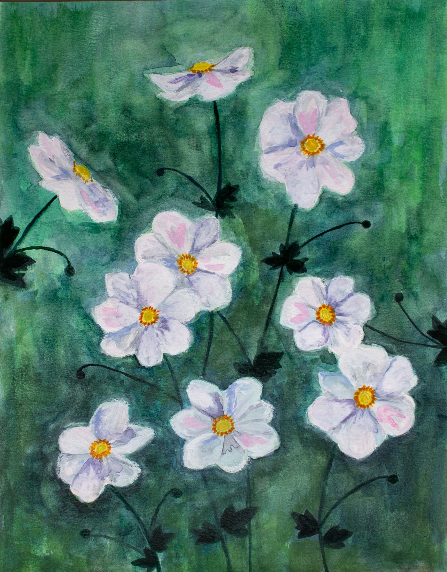 Japanese Anemones | Archival Print