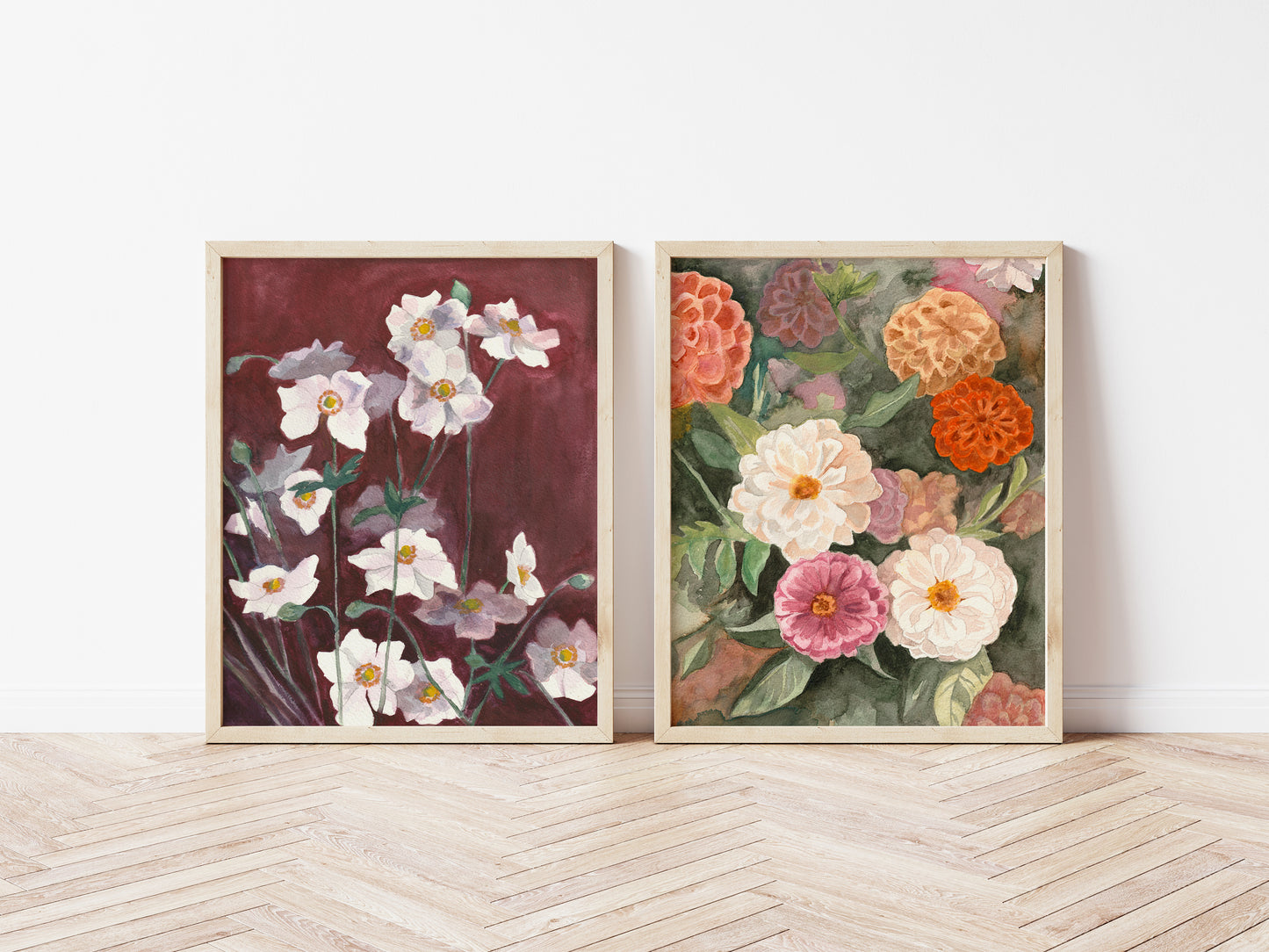Zinnias | Archival Print