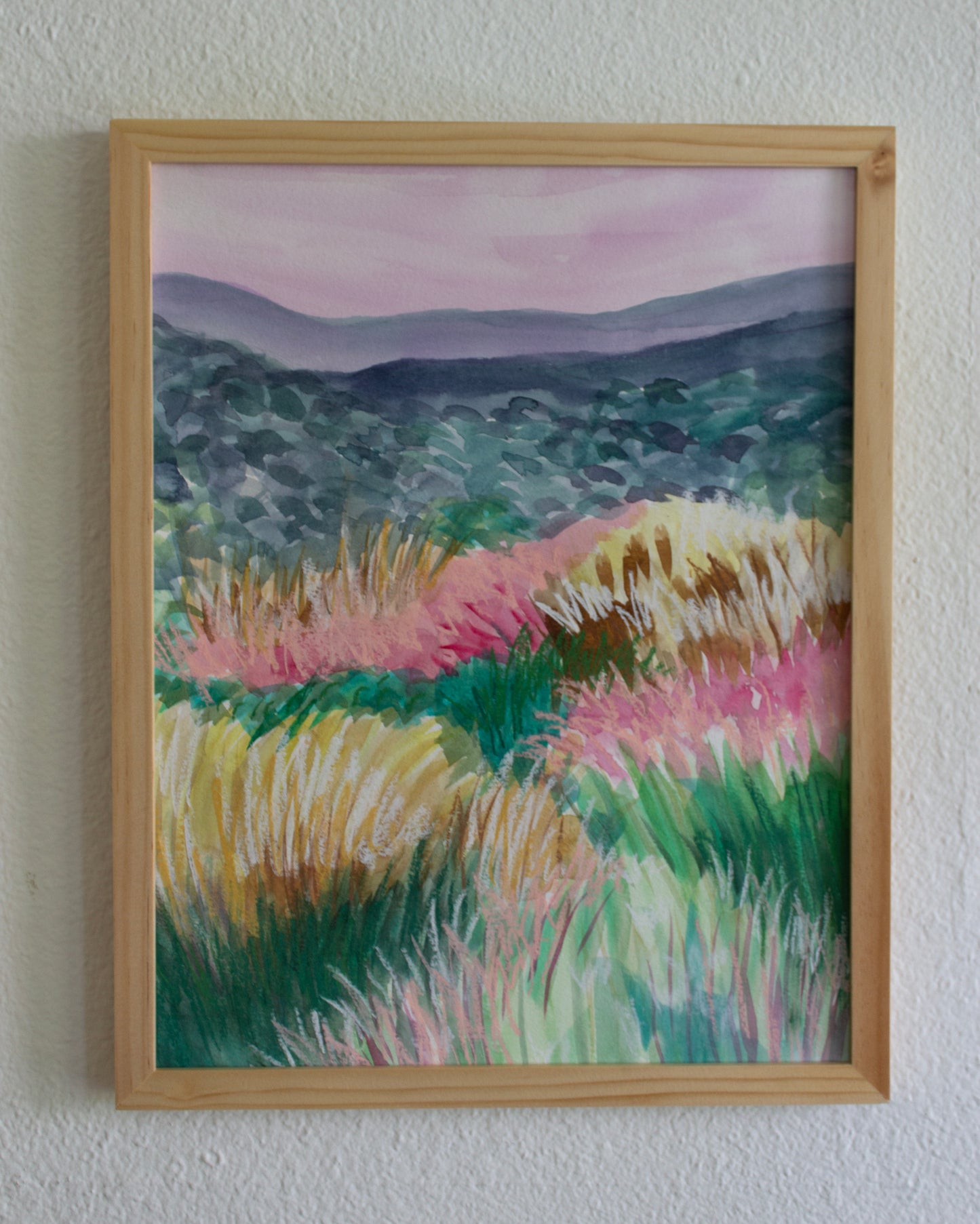 Landscape with Grasses | Original Painting