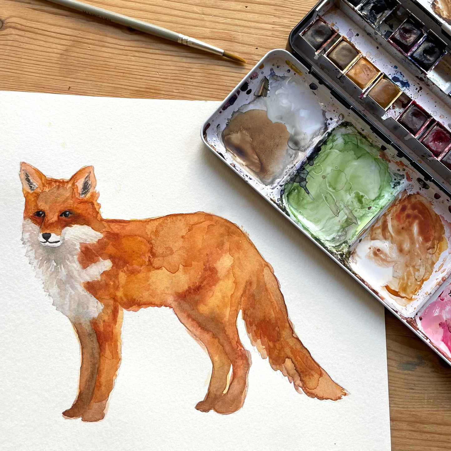 Fox Sticker