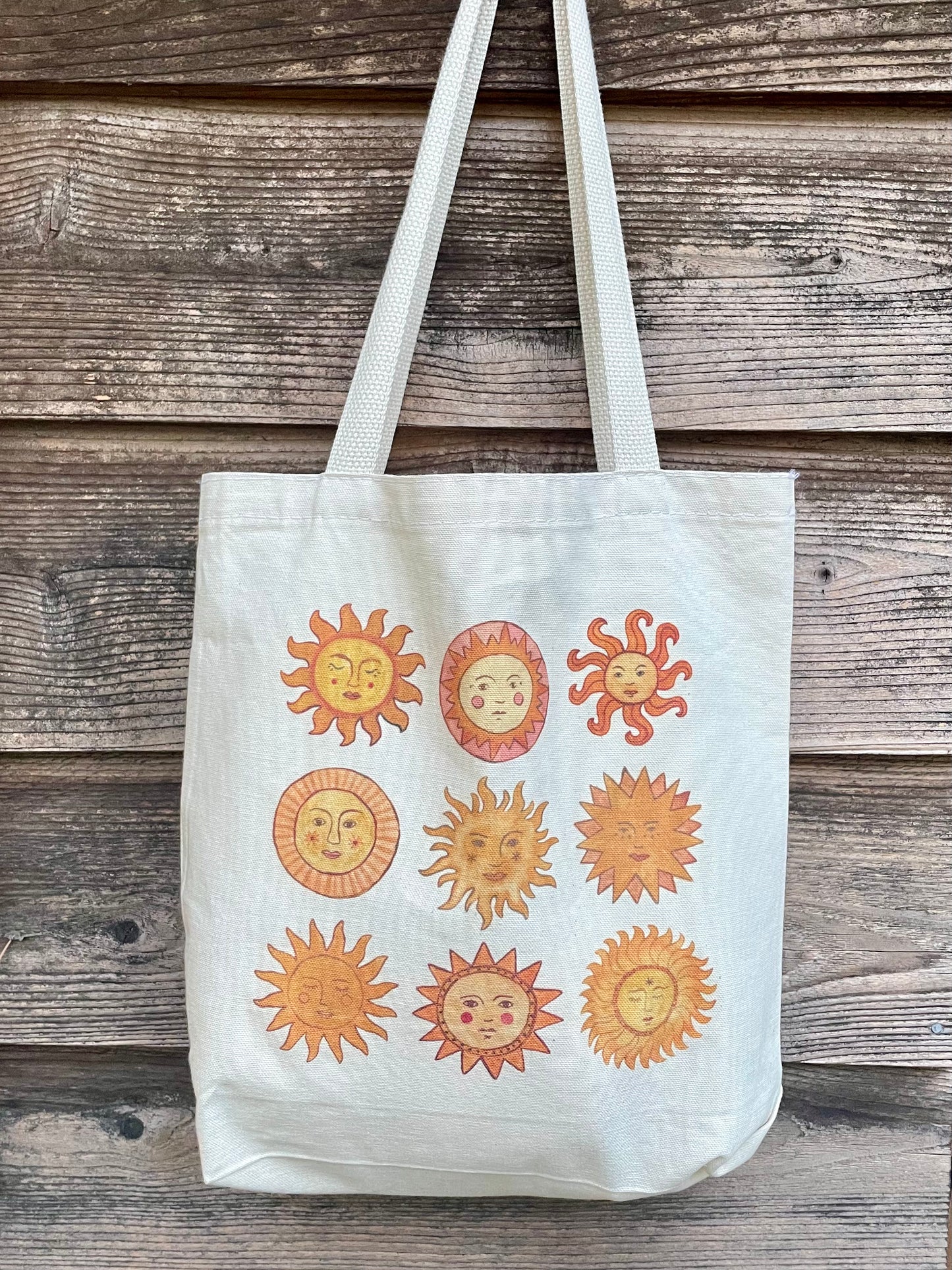 Winter Solstice Sun Tote Bag