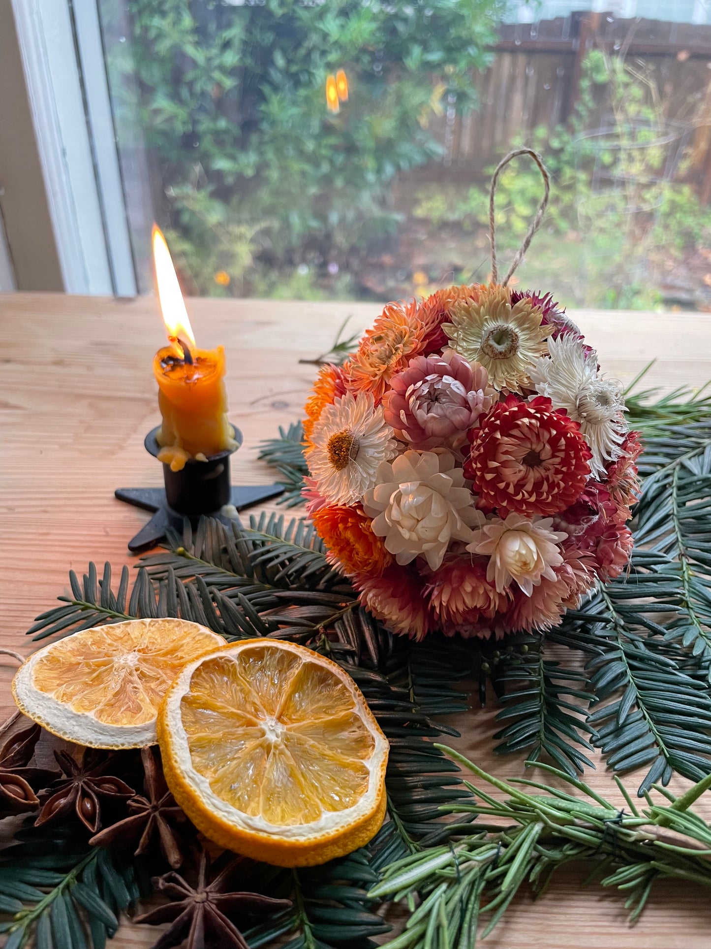 PREORDER • DIY Strawflower Ornament Kit