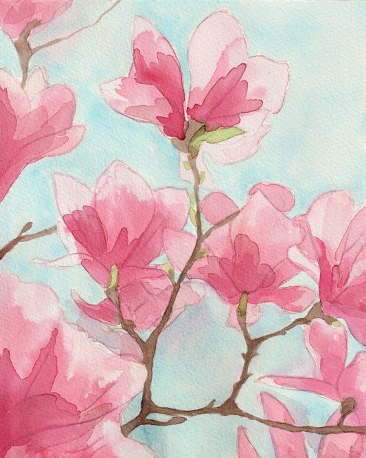 Pink Magnolias | Archival Print