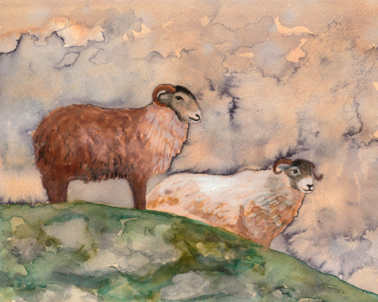 Mystical Sheep | Original Painting