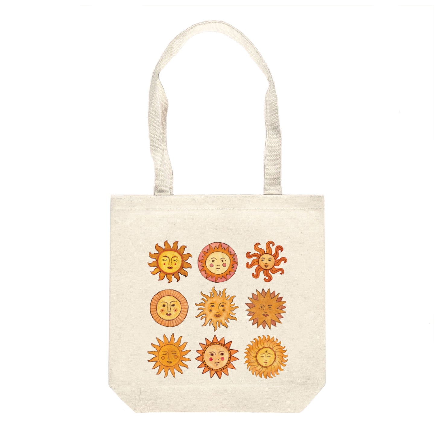 Winter Solstice Sun Tote Bag