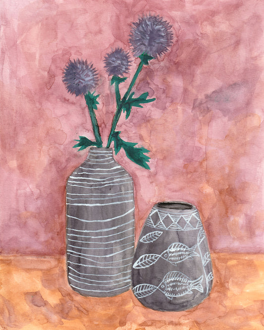 Pair of Vases | Original Painting